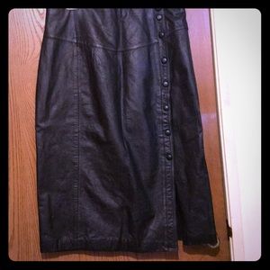 Leather skirt by Wilson’s
